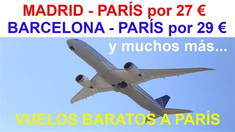 vuelos baratos a francia desde madrid